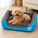 DogBedHouse Handmade Donut Plush Bolster Bed (Multiple Sizes)