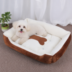 DogBedHouse Handmade Donut Plush Bolster Bed (Multiple Sizes)