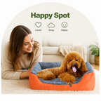 DogBedHouse Handmade Donut Plush Bolster Bed (Multiple Sizes)