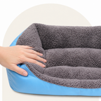 DogBedHouse Handmade Donut Plush Bolster Bed (Multiple Sizes)