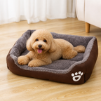 DogBedHouse Handmade Donut Plush Bolster Bed (Multiple Sizes)
