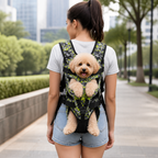 DogBedHouse Hands-Free Adjustable & Breathable Front Carrier Backpack
