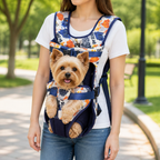 DogBedHouse Hands-Free Adjustable & Breathable Front Carrier Backpack