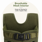 DogBedHouse Hands-Free Adjustable & Breathable Front Carrier Backpack