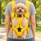 DogBedHouse Hands-Free Adjustable & Breathable Front Carrier Backpack