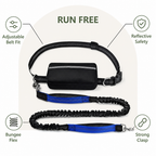 DogBedHouse Hands-Free Adjustable Waist & Chest Dog Leash