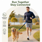 DogBedHouse Hands-Free Adjustable Waist & Chest Dog Leash