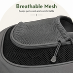 DogBedHouse Hands-Free Breathable Sling Carrier (Safety Hook)