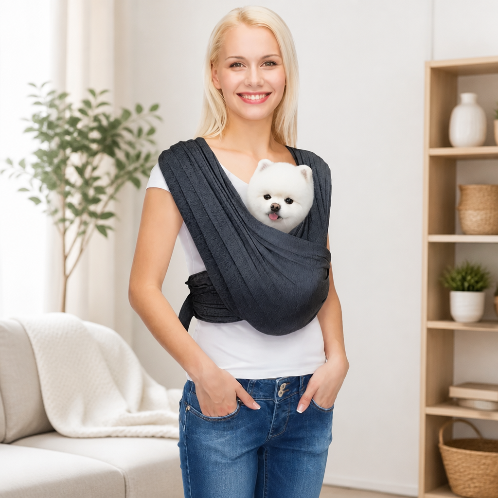 DogBedHouse Hands-Free Front-Facing Breathable Mesh Carrier Sling