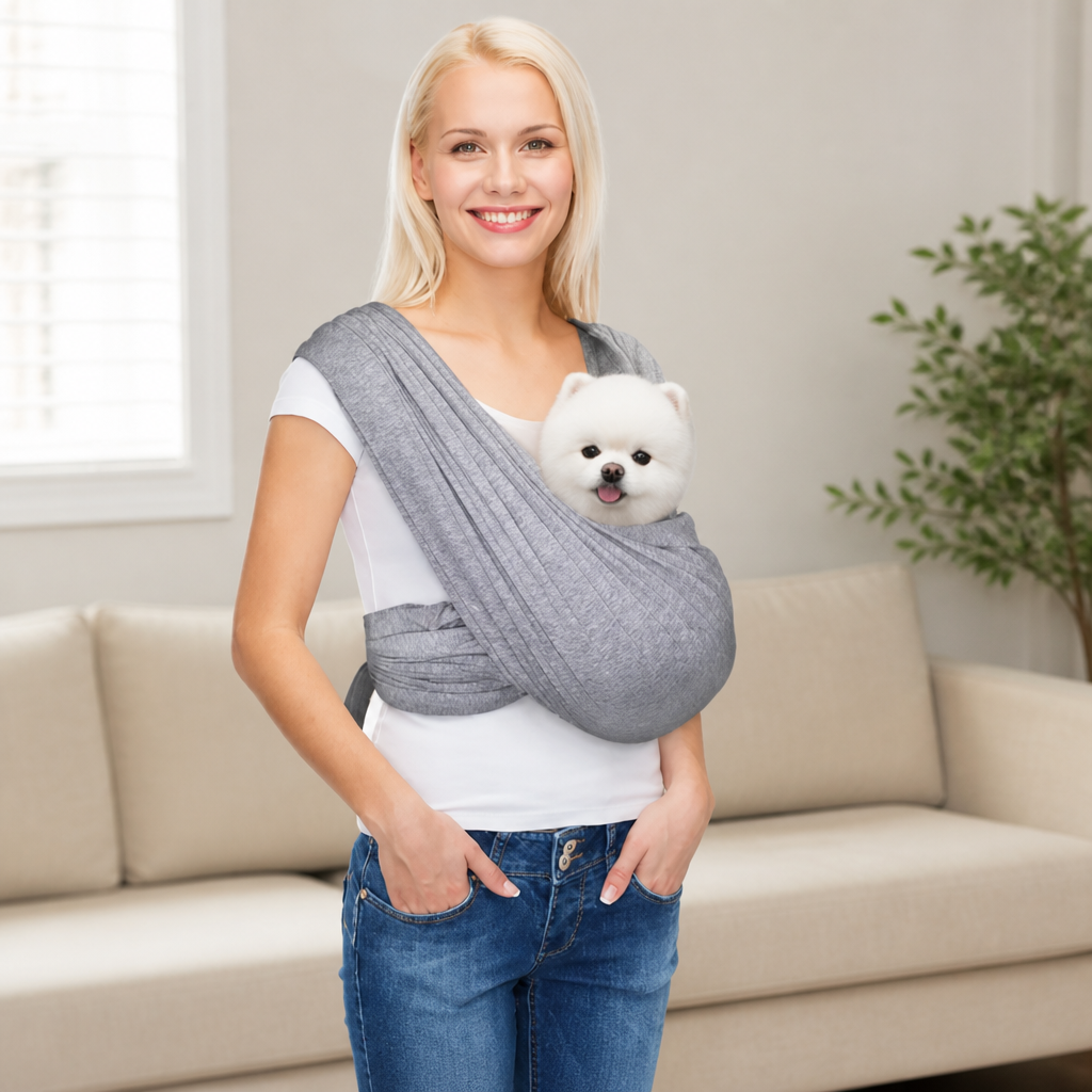 DogBedHouse Hands-Free Front-Facing Breathable Mesh Carrier Sling