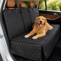 DogBedHouse Heavy-Duty 600D Oxford Waterproof & Non-Slip Back Seat Cover (Zippered Seat Access)