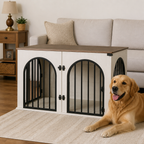 DogBedHouse Heavy-Duty Anti-Escape Dog Crate