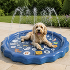 DogBedHouse Heavy-Duty Water Spray & Anti-Slip Dog Bath Basin