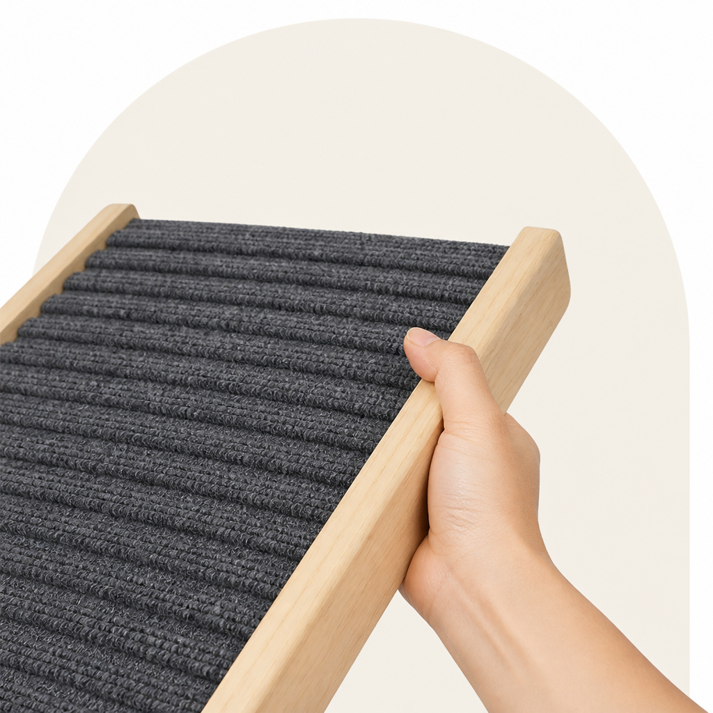 DogBedHouse Height-Adjustable & Foldable Non-Slip Dog Ramp