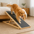 DogBedHouse Height-Adjustable & Foldable Non-Slip Dog Ramp