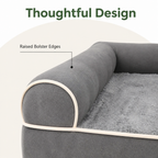 DogBedHouse High-Density Egg Tray & Non-Slip Dog Bed (Removable Cover)