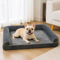 DogBedHouse High-Density Egg Tray & Non-Slip Dog Bed (Removable Cover)
