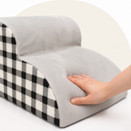 DogBedHouse High-Density Foam & Detachable Washable Cover Pet Stairs (2/3-Step)