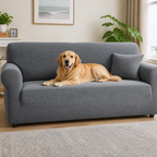 DogBedHouse High-Stretch Jacquard & Machine Washable Sofa Slipcover (Universal Fit)