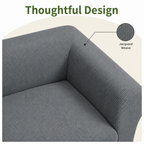 DogBedHouse High-Stretch Jacquard & Machine Washable Sofa Slipcover (Universal Fit)