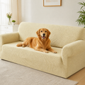 DogBedHouse High-Stretch Jacquard & Machine Washable Sofa Slipcover (Universal Fit)