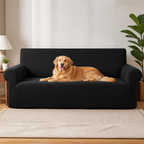 DogBedHouse High-Stretch Jacquard & Machine Washable Sofa Slipcover (Universal Fit)