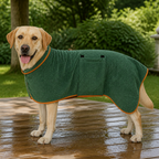DogBedHouse Highly Absorbent & Quick-Dry Pet Bathrobe