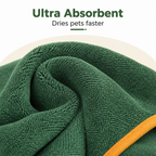DogBedHouse Highly Absorbent & Quick-Dry Pet Bathrobe