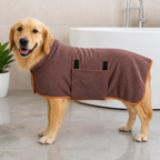 DogBedHouse Highly Absorbent & Quick-Dry Pet Bathrobe