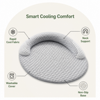 DogBedHouse Honeycomb Cooling Non-Slip Dog Mat (Removable Cover)