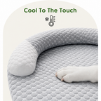 DogBedHouse Honeycomb Cooling Non-Slip Dog Mat (Removable Cover)