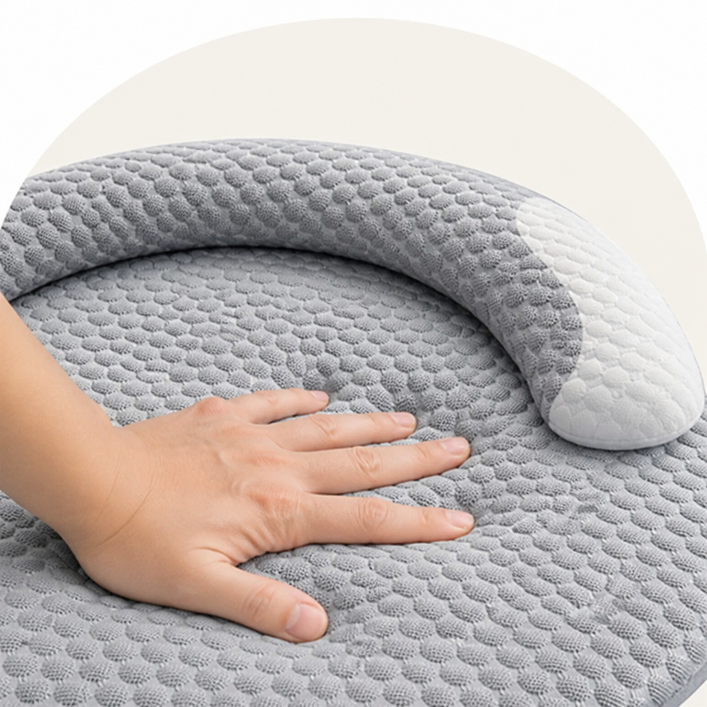 DogBedHouse Honeycomb Cooling Non-Slip Dog Mat (Removable Cover)