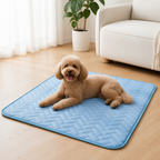 DogBedHouse Ice Silk & Breathable Mesh Cooling Mat (Machine Washable)