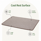DogBedHouse Ice Silk Cooling & Moisture-Proof Pet Mat