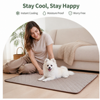 DogBedHouse Ice Silk Cooling & Moisture-Proof Pet Mat
