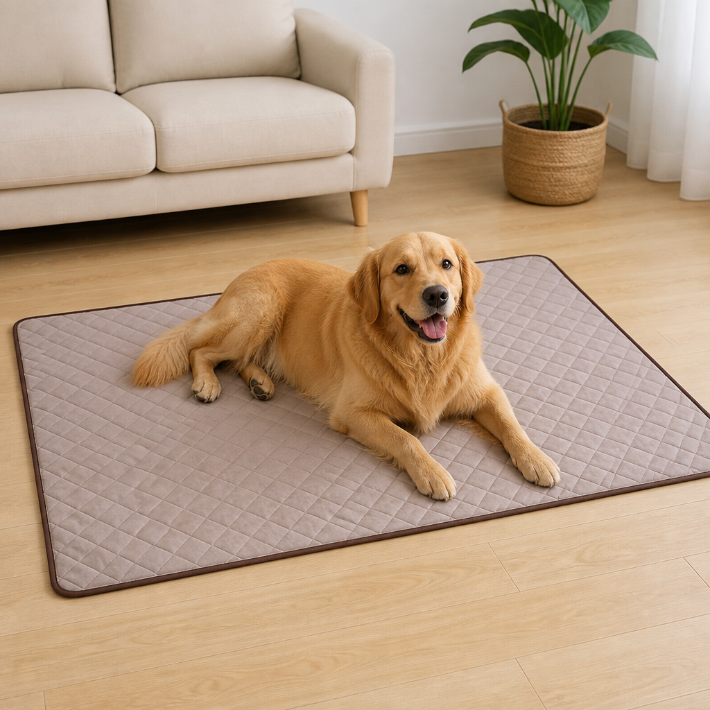 DogBedHouse Ice Silk Cooling & Moisture-Proof Pet Mat