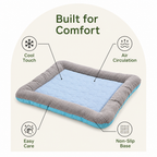 DogBedHouse Ice Silk Cooling & Quick-Dry Dog Bed
