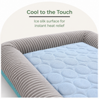 DogBedHouse Ice Silk Cooling & Quick-Dry Dog Bed