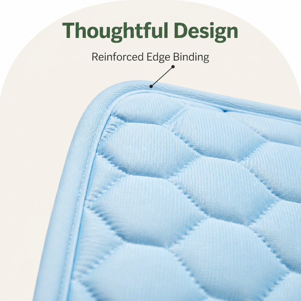 DogBedHouse Ice Silk & Non-Slip Pet Mat (Machine Washable)