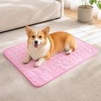 DogBedHouse Ice Silk & Non-Slip Pet Mat (Machine Washable)