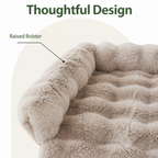 DogBedHouse Imitation Rabbit Fur & Anti-Slip Dog Bed