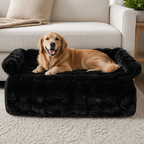DogBedHouse Imitation Rabbit Fur & Anti-Slip Dog Bed