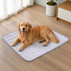 DogBedHouse Instant Cooling Ice Silk Quilted Pet Mat