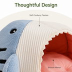 DogBedHouse Insulated Enclosed Plush Cat Bed