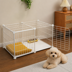 DogBedHouse Insulated & Separate Toilet Small Dog Kennel