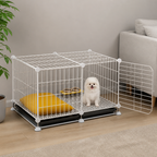 DogBedHouse Insulated & Separate Toilet Small Dog Kennel