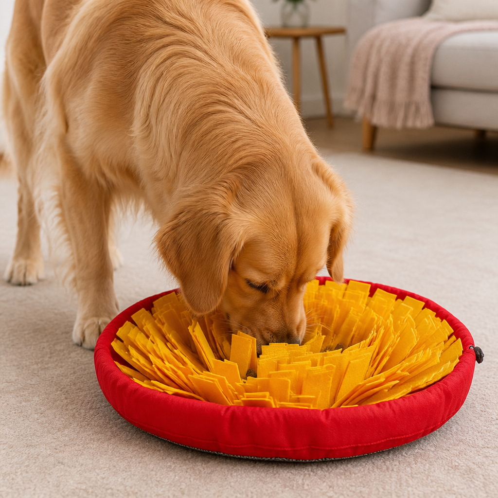 DogBedHouse Interactive Foraging Snuffle Mat (Adjustable)