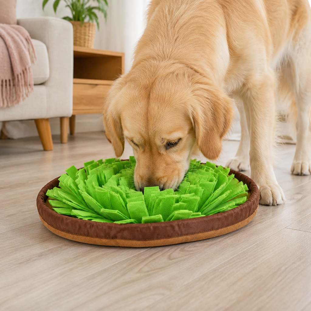 DogBedHouse Interactive Foraging Snuffle Mat (Adjustable)