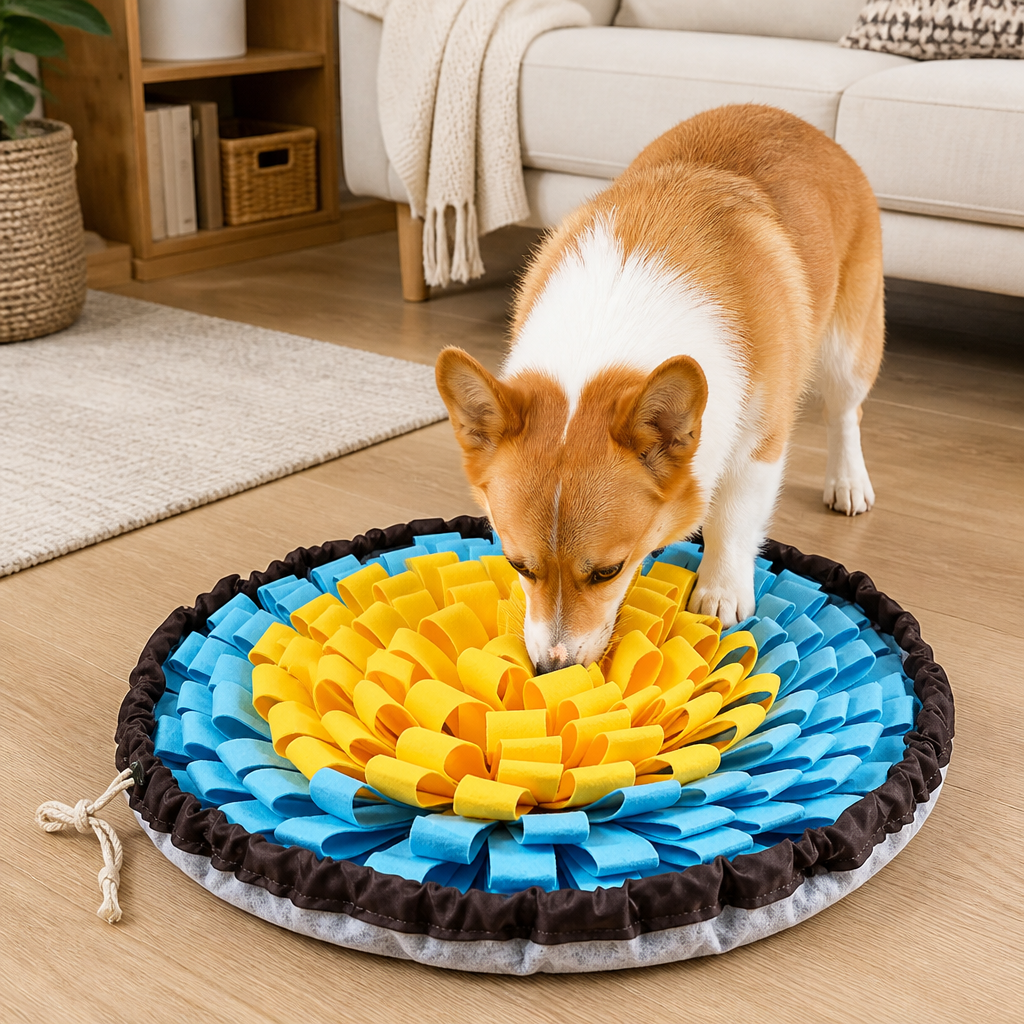 DogBedHouse Interactive Foraging Snuffle Mat (Adjustable)