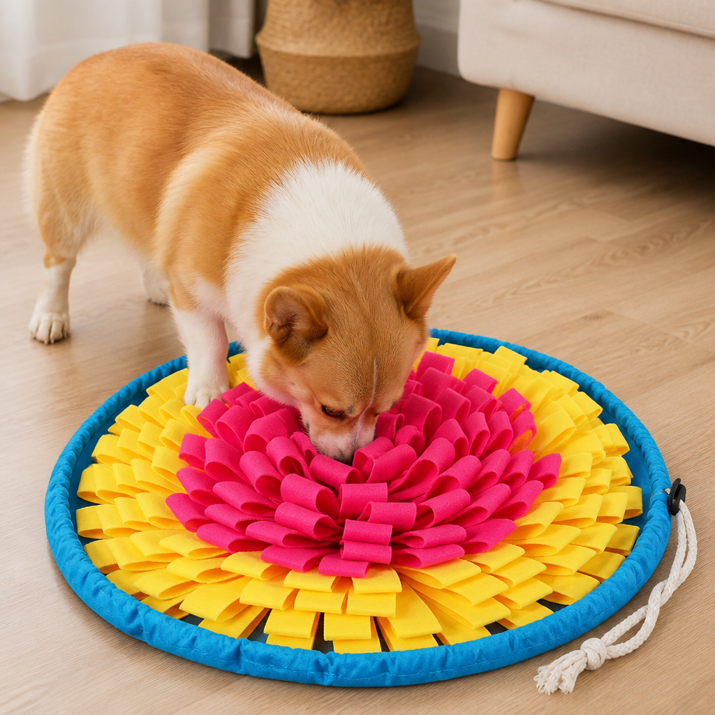 DogBedHouse Interactive Foraging Snuffle Mat (Adjustable)